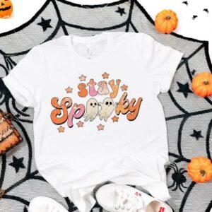 Stay Spooky Shirt Spooky Vibes Halloween T-Shirt