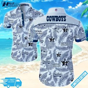 Dallas Cowboys Hawaiian Beach Shirt