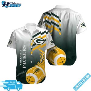 Football Fan NFL Packers For Men Hawaiian Shirt
