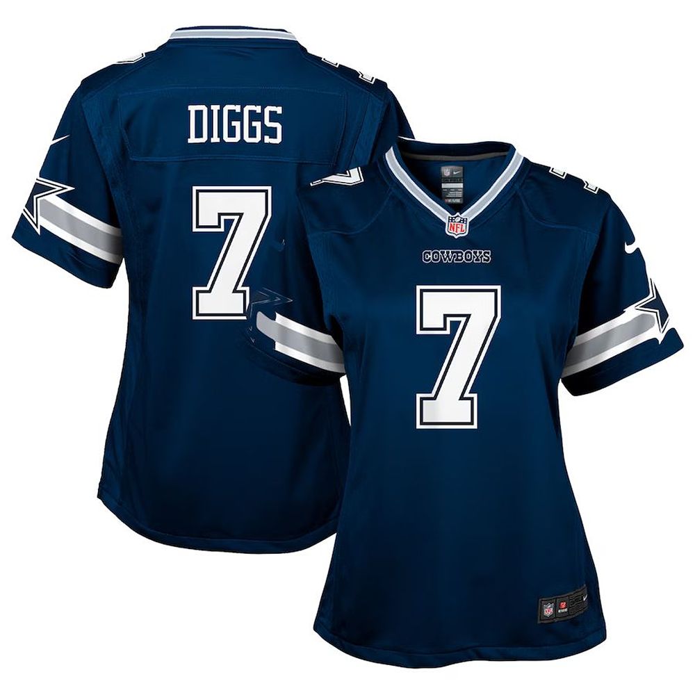 Youth Nike Trevon Diggs Silver Dallas Cowboys Inverted Game Jersey