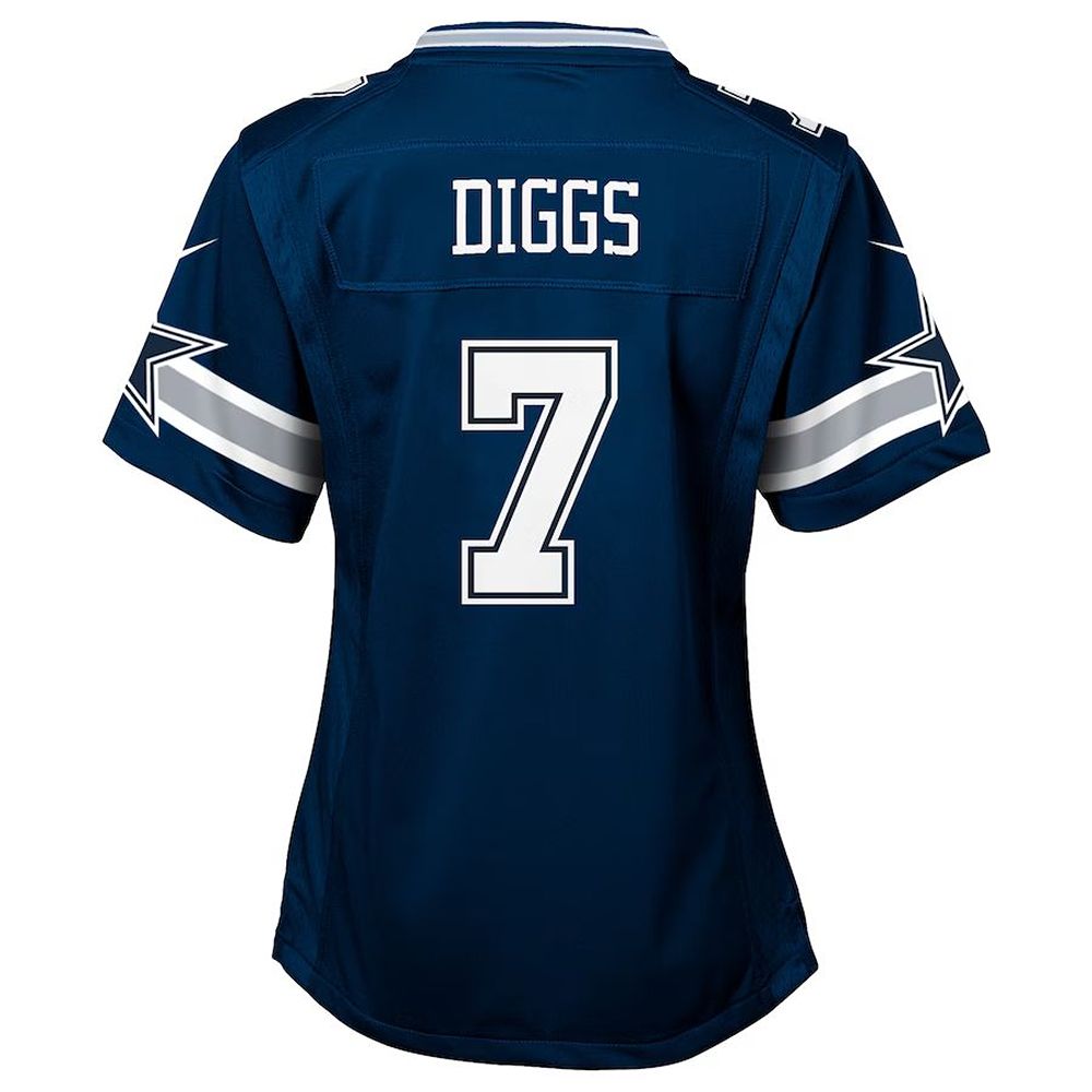 Trevon Diggs Dallas Cowboys Nike Youth Alternate Game Jersey - Navy