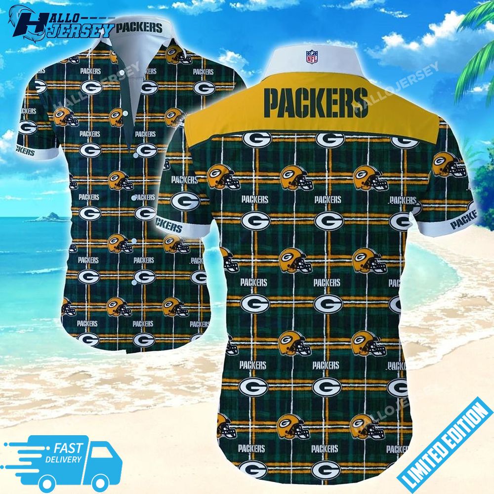 Green Bay Packers For This Summer Hawaiian Aloha Shirt