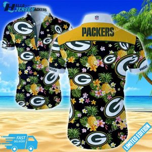 Green Bay Packers Nfl Hot Summer Short Sleeve Hawaiian Shirt