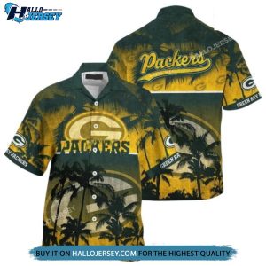 Green Bay Packers Hot Trending Summer Tropical Pattern Hawaiian Shirt