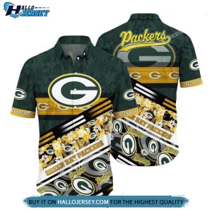 Green Bay Packers Beach Shirts Summer Hawaiian Shirt