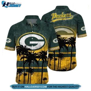 Green Bay Packers Graphic New Collection Hawaiian Shirt