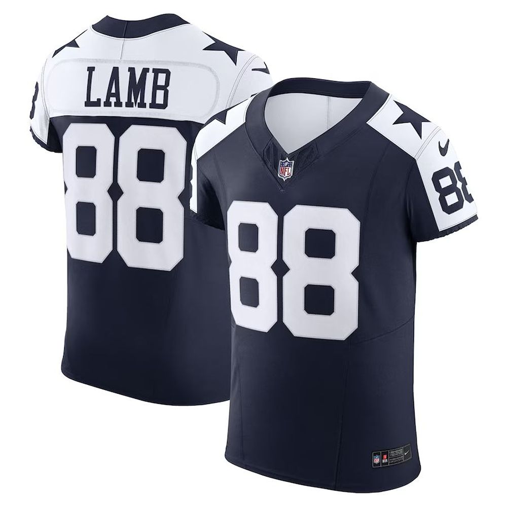 CeeDee Lamb Dallas Cowboys Nike Navy Vapor F.U.S.E. Limited Jersey, M / Navy