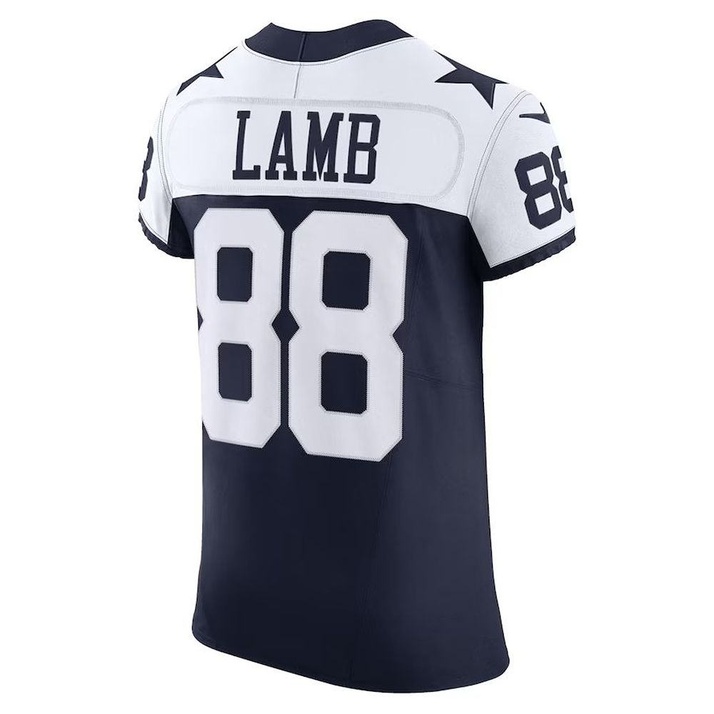 Men's Nike CeeDee Lamb Navy Dallas Cowboys Vapor F.U.S.E. Limited Jersey