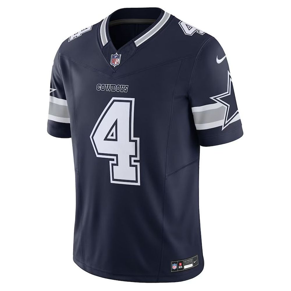 Men's Dallas Cowboys Dak Prescott Nike White Limited - Jersey Size: Small