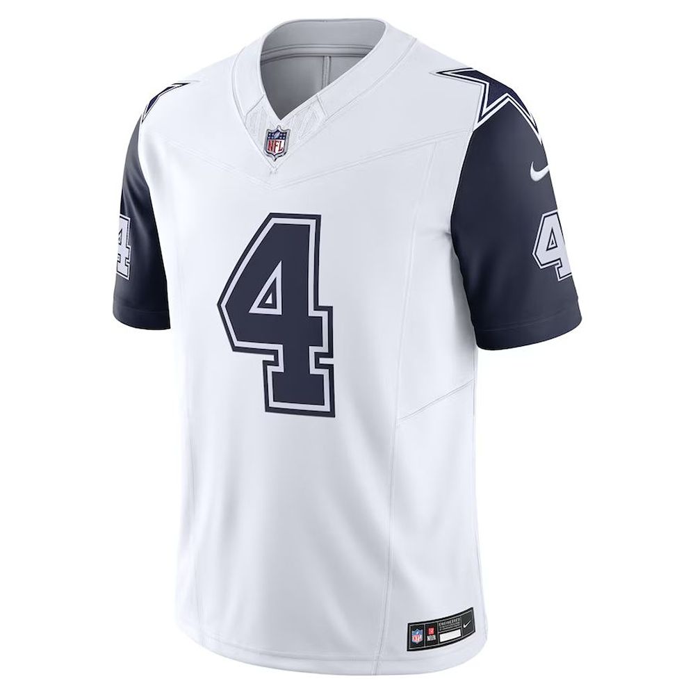 Men's Nike Dak Prescott Navy Dallas Cowboys Vapor F.U.S.E. Limited Jersey Size: Small