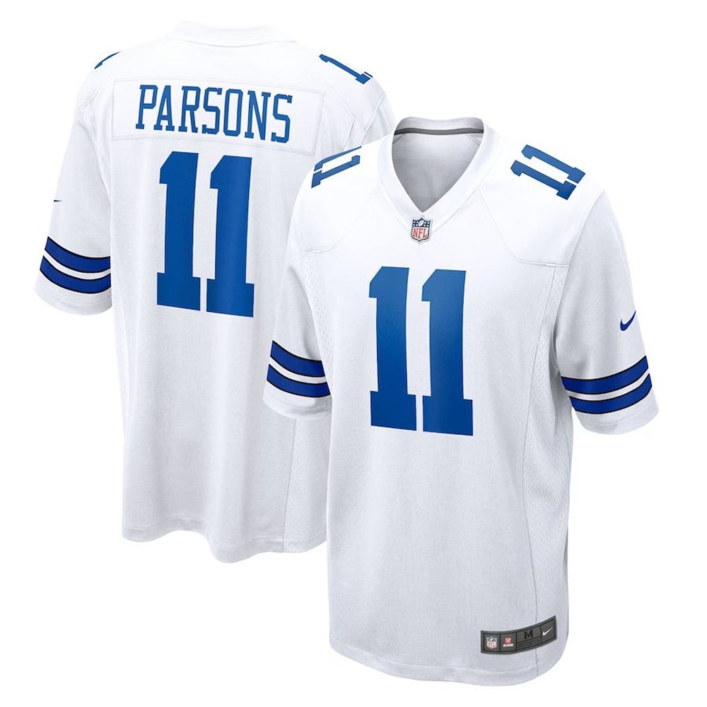 Micah Parsons Dallas Cowboys Nike Women's Inverted Legend Jersey - Silver