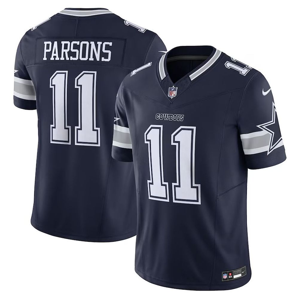 Men's Nike Trevon Diggs Navy Dallas Cowboys Vapor F.U.S.E. Limited Jersey