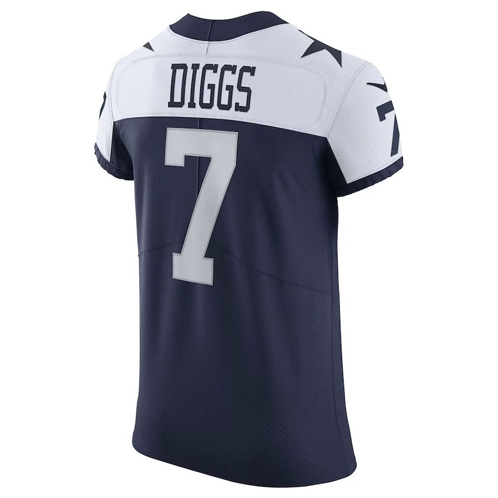 Men's Nike Trevon Diggs Navy Dallas Cowboys Game Jersey Size: Medium