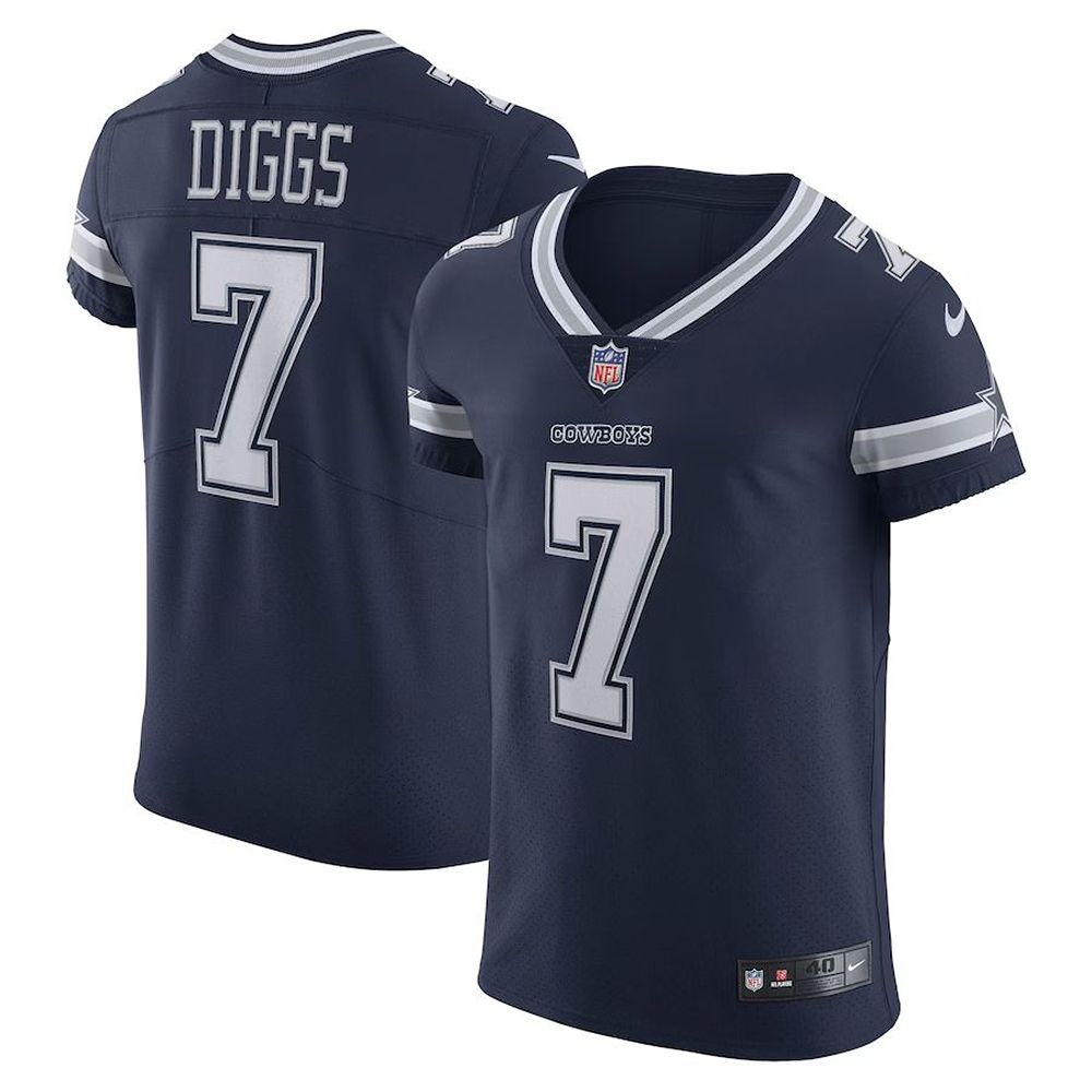 Men's Nike Trevon Diggs White Dallas Cowboys Vapor Elite Jersey