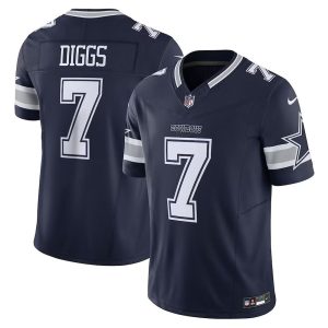 Trevon Diggs Dallas Cowboys Nike Alternate Vapor Limited Jersey - Navy