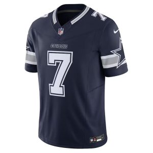 Men's Nike Trevon Diggs Navy Dallas Cowboys Vapor F.U.S.E. Limited Jersey Size: Small