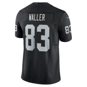 Mens Las Vegas Raiders Darren Waller Nike Vapor FUSE Limited Jersey Black 3