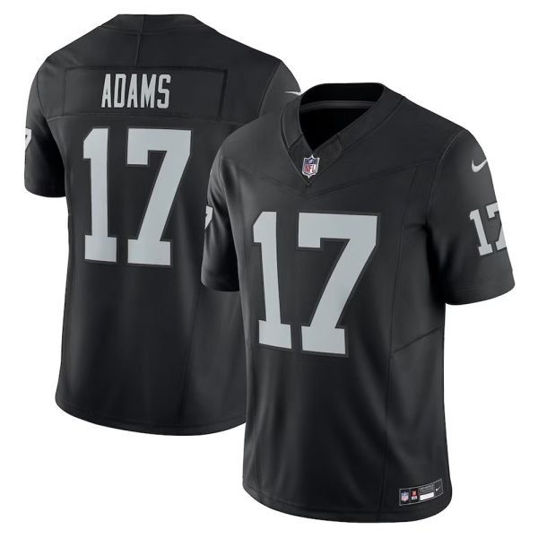 Mens Las Vegas Raiders Davante Adams Vapor F.U.S.E. Limited Jersey Black