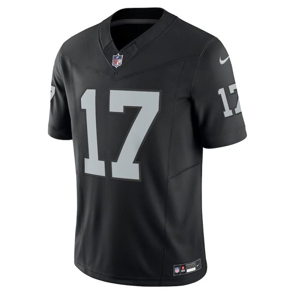 Mens Las Vegas Raiders Davante Adams Vapor F.U.S.E. Limited Jersey Black