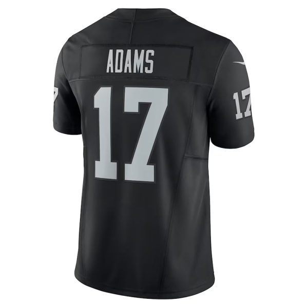 Mens Las Vegas Raiders Davante Adams Vapor F.U.S.E. Limited Jersey Black