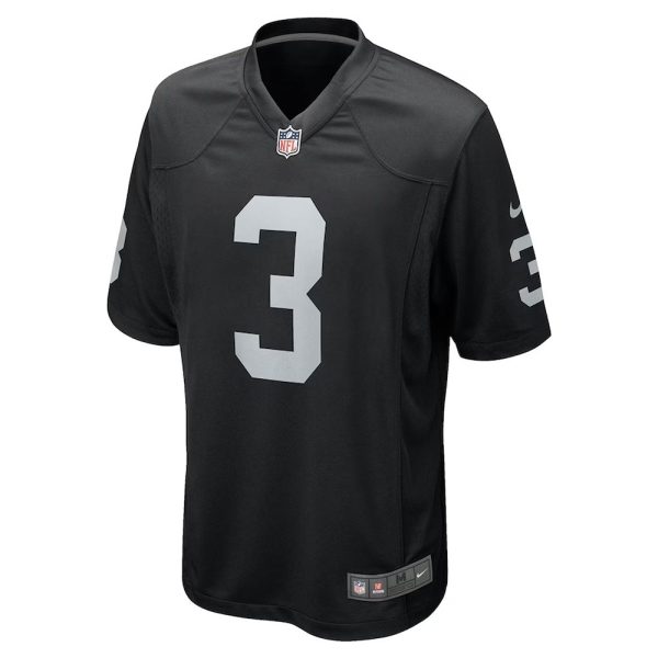 Mens Las Vegas Raiders DeAndre Carter Game Player Jersey Black