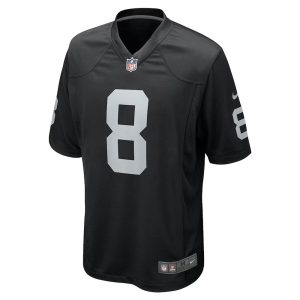 Mens Las Vegas Raiders Josh Jacobs Game Player Jersey Black