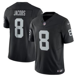 Mens Las Vegas Raiders Josh Jacobs Vapor F.U.S.E. Limited Jersey Black