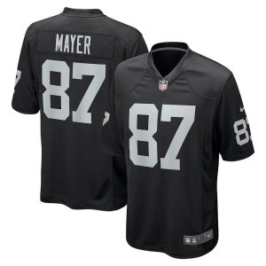 Mens Las Vegas Raiders Michael Mayer 2023 Nfl Draft Game Jersey Black