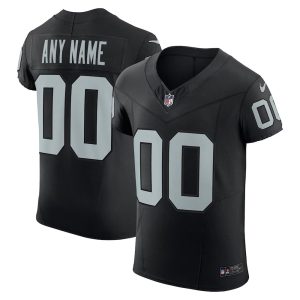 Mens Las Vegas Raiders Custom Vapor F.U.S.E. Elite Jersey Black