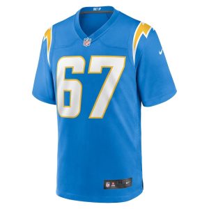 Mens Los Angeles Chargers CJ Okoye Team Game Jersey Powder Blue