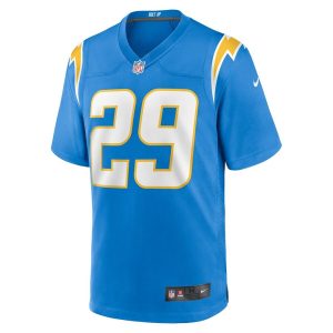 Mens Los Angeles Chargers Chris Wilcox Team Game Jersey Powder Blue