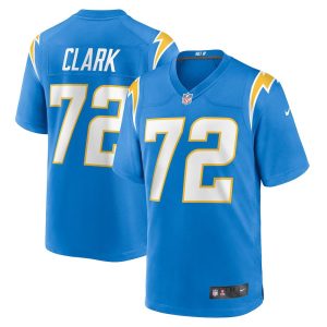 Mens Los Angeles Chargers Jerrod Clark Team Game Jersey Powder Blue