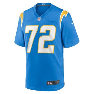 Mens Los Angeles Chargers Jerrod Clark Team Game Jersey Powder Blue