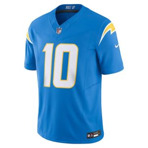 Mens Los Angeles Chargers Justin Herbert Vapor F.U.S.E. Limited Jersey Powder Blue