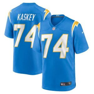 Mens Los Angeles Chargers Matt Kaskey Team Game Jersey Powder Blue