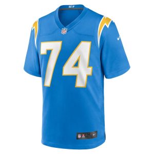 Mens Los Angeles Chargers Matt Kaskey Team Game Jersey Powder Blue