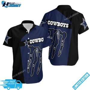 Monster Energy Dallas Cowboys Summer Gift Hawaiian Shirt