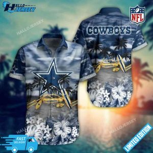 NFL Dallas Cowboys Birthday Hawaiian Shirt