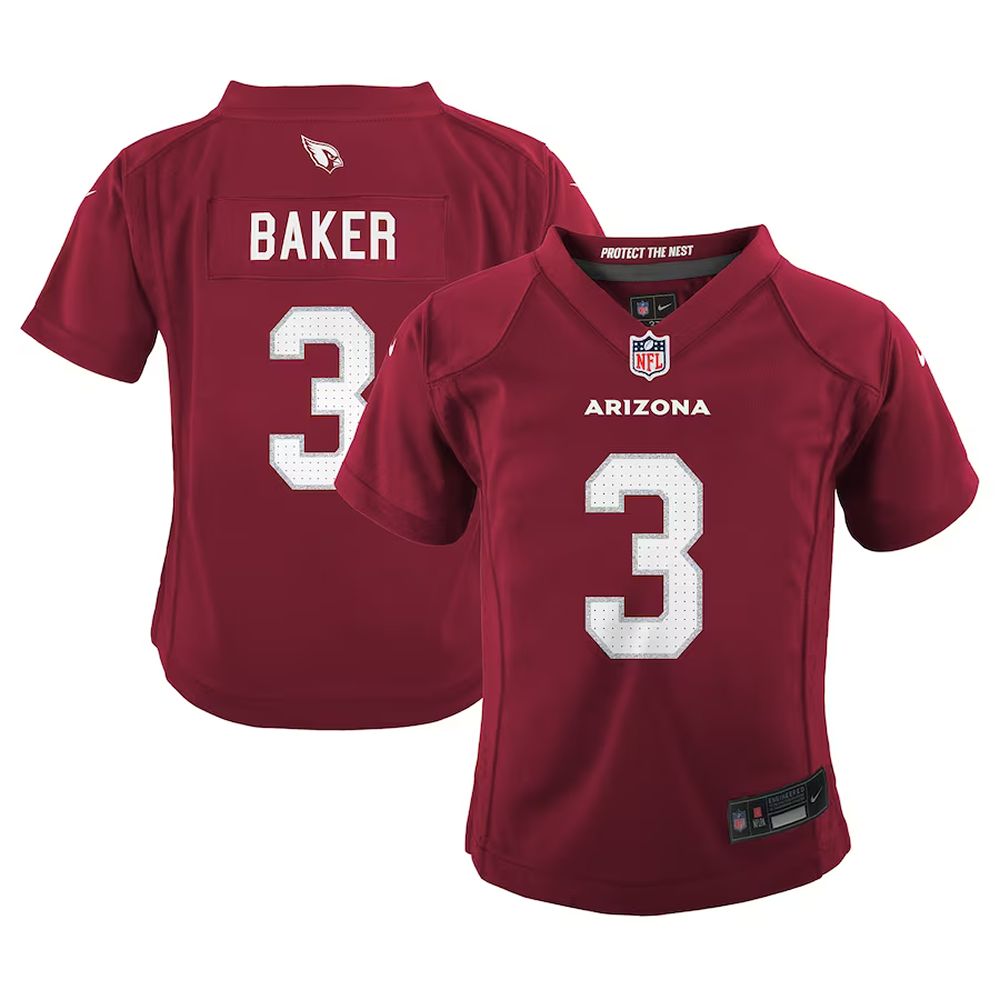 Preschool Arizona Cardinals Budda Baker Nike Cardinal Game Jersey