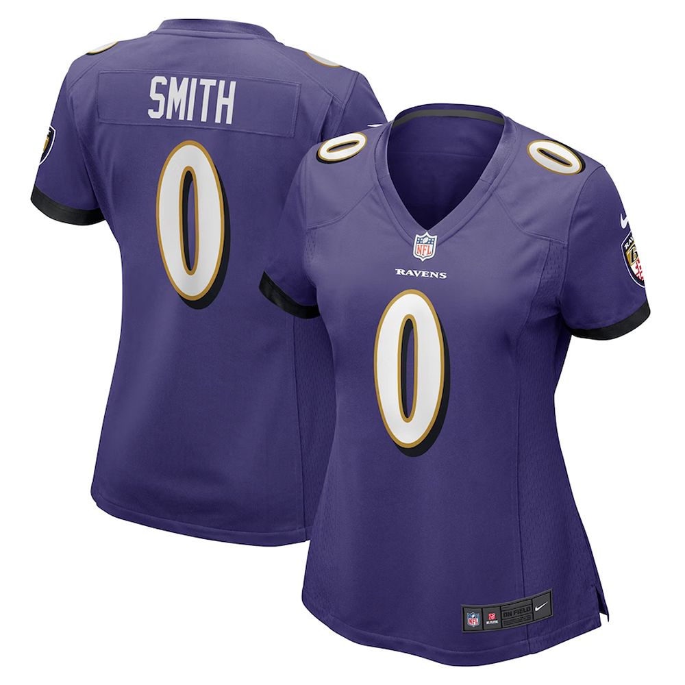 Womens Baltimore Ravens Roquan Smith Nike Team Game Jersey Purple, Baltimore Ravens uniforms
