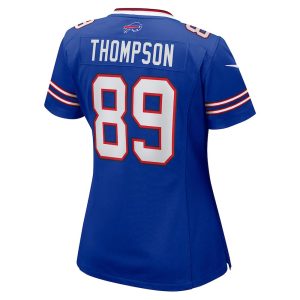 Womens Buffalo Bills Bryan Thompson Nike Royal Team Game Jersey 3