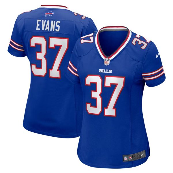 Womens Buffalo Bills Darrynton Evans Nike Royal Game Jersey