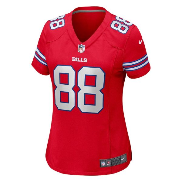 Womens Buffalo Bills Dawson Knox Nike Alternate Game Jersey Red