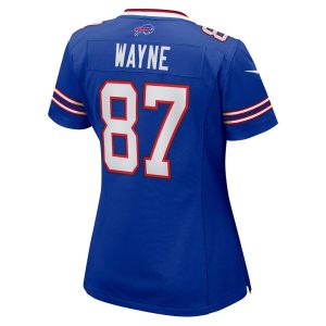 Womens Buffalo Bills Jalen Wayne Nike Royal Team Game Jersey 3