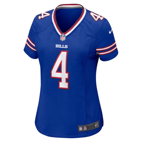 Womens Buffalo Bills James Cook Nike Royal Game Player Jersey