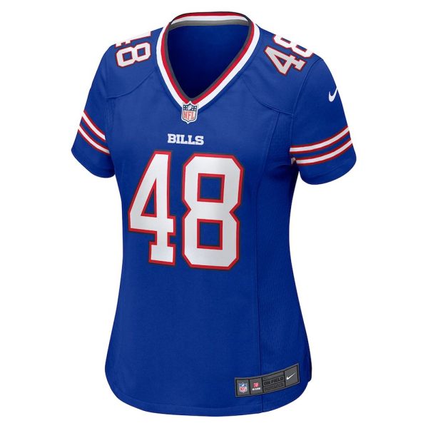 Womens Buffalo Bills Joel Wilson Nike Royal Team Game Jersey