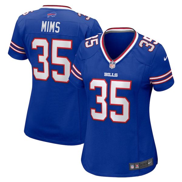 Womens Buffalo Bills Jordan Mims Nike Royal Team Game Jersey