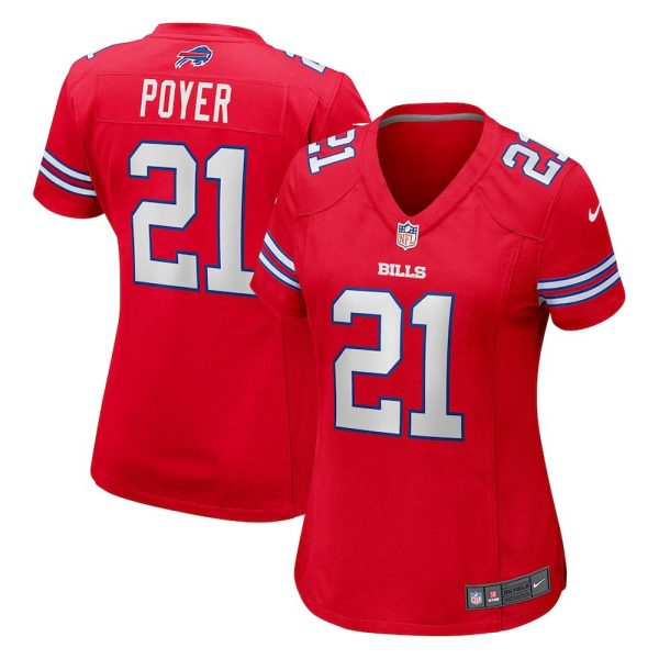 Womens Buffalo Bills Jordan Poyer Nike Alternate Game Jersey Red