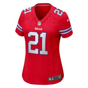 Womens Buffalo Bills Jordan Poyer Nike Red Alternate Game Jersey 3