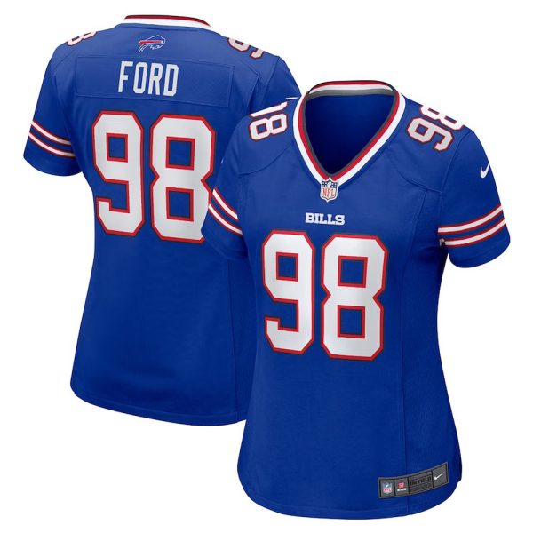 Womens Buffalo Bills Poona Ford Nike Royal Home Game Jersey